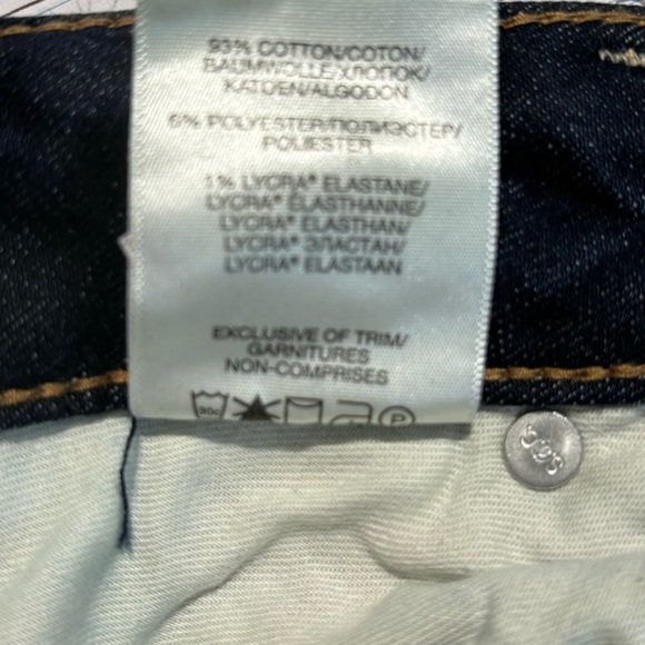 SILVER Suki Sz 33 x 32 Straight Leg Mid Rise Curvy Darker Wash Jeans New w/ Tags - Picture 12 of 12